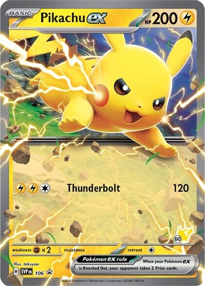 Pikachu EX - SVP106